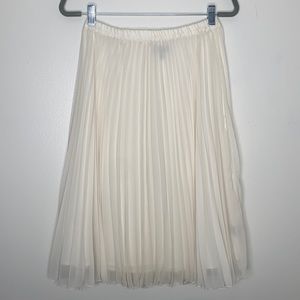 ANTHROPOLOGIE: Fei Midi Pleated Skirt